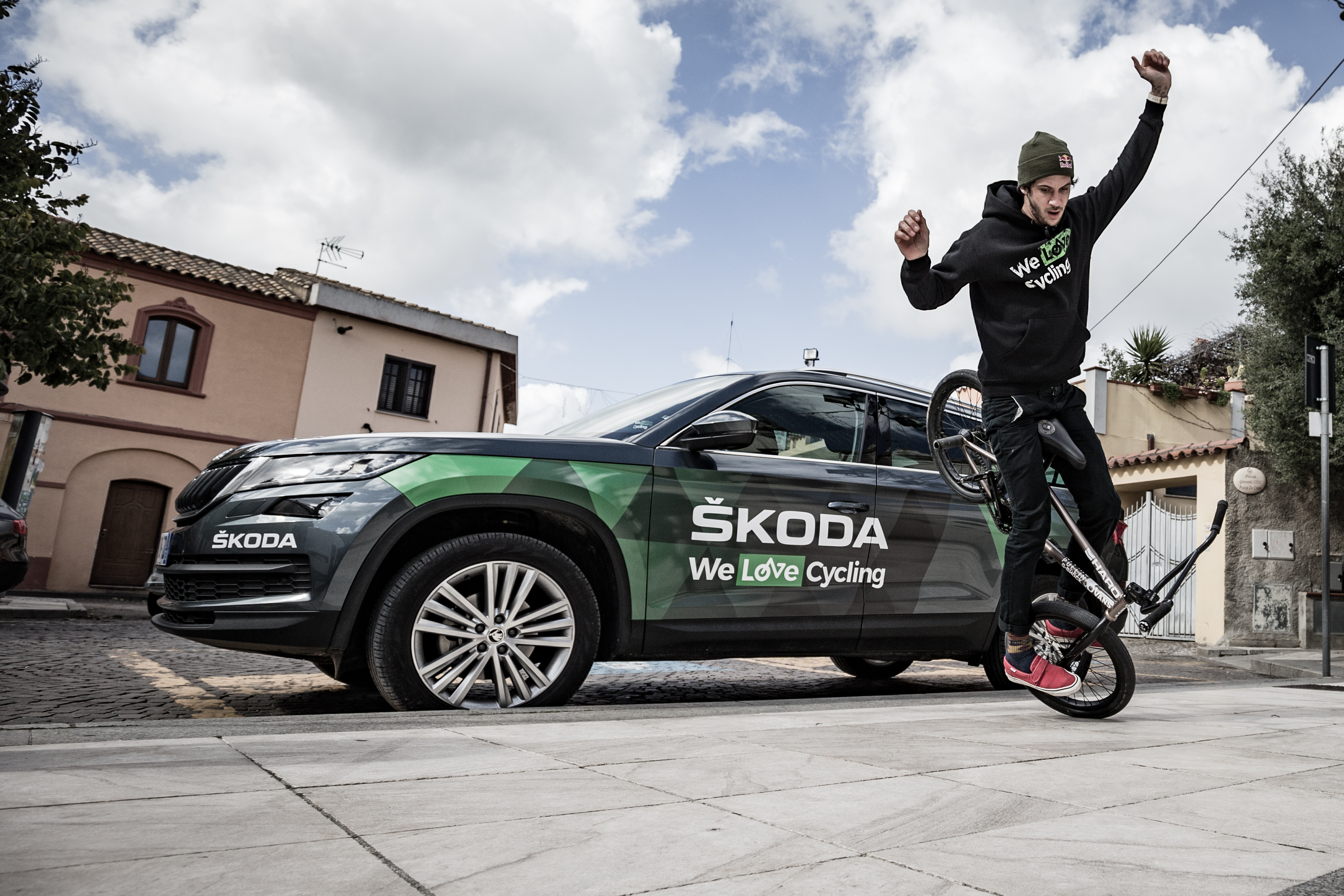 We love cycling skoda top